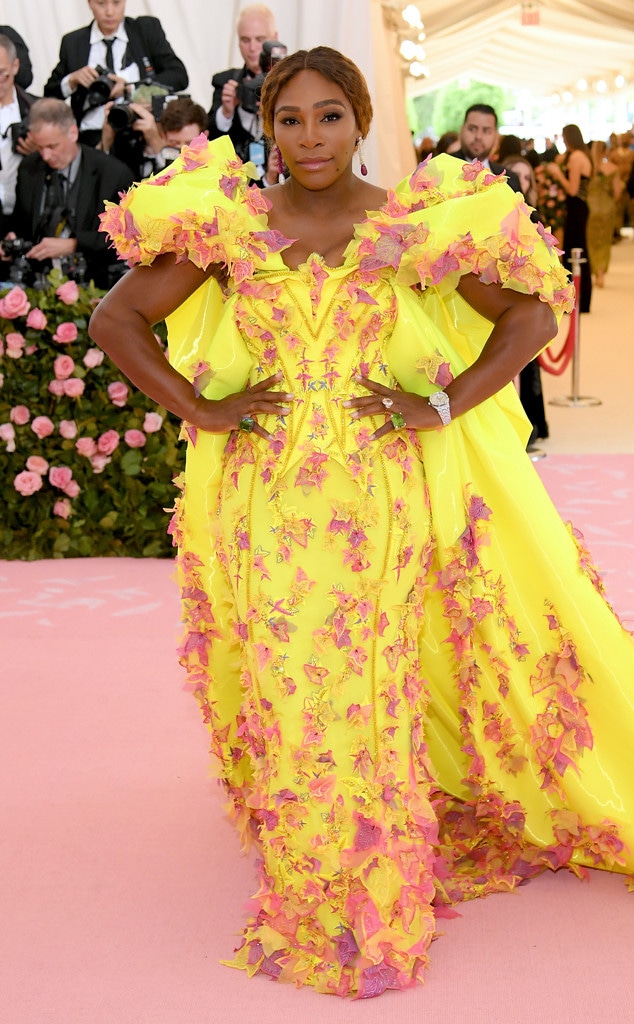 Serena Williams Shines Like the Sun in 2019 Met Gala Dress